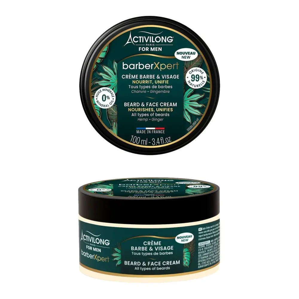 Activilong For Men BarberXpert Beard & Face Cream 100ml - Krém na vousy a pleť