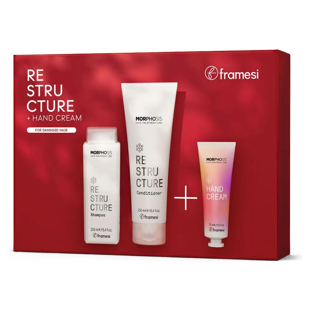 Framesi Vánoční set pro poškozené vlasy - šampon 250ml + kondicionér 250ml a dárek