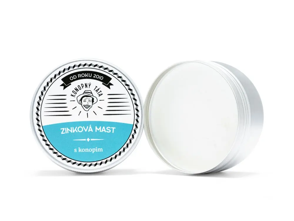 Zinková mast s konopím 80 ml