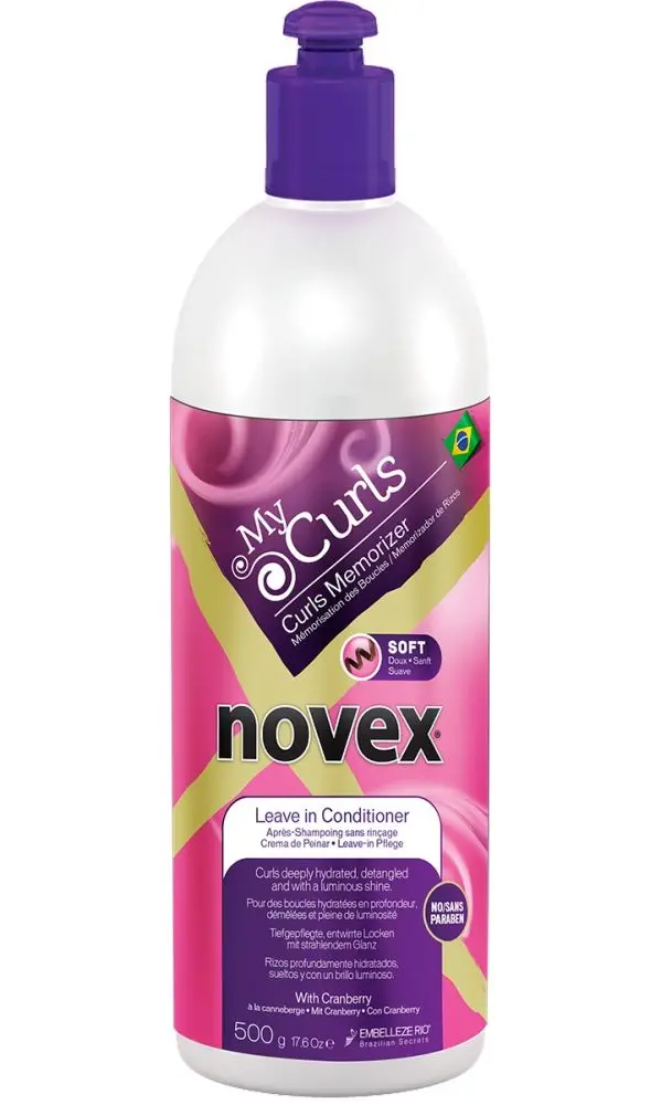 Novex My Curls Leave-in Conditioner Soft 500ml - Neoplachová péče pro kudrnaté vlasy