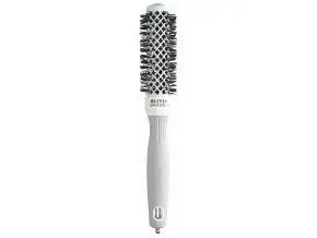 Olivia Garden Expert Blowout Shine White&Grey 25mm - Foukací kartáč
