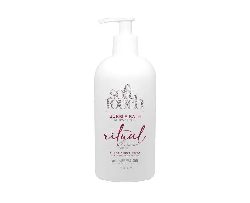 Sinergy Cosmetics Sinergy Bubble Bath Shower Gel Myrrh&Black Pepper 500ml - Sprchovací gel myrha s pepřem