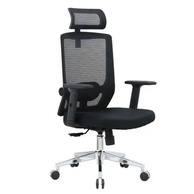 Kancelářská ergonomická židle Neoseat GRANDINI — síť / látka, černá, nosnost 150 kg