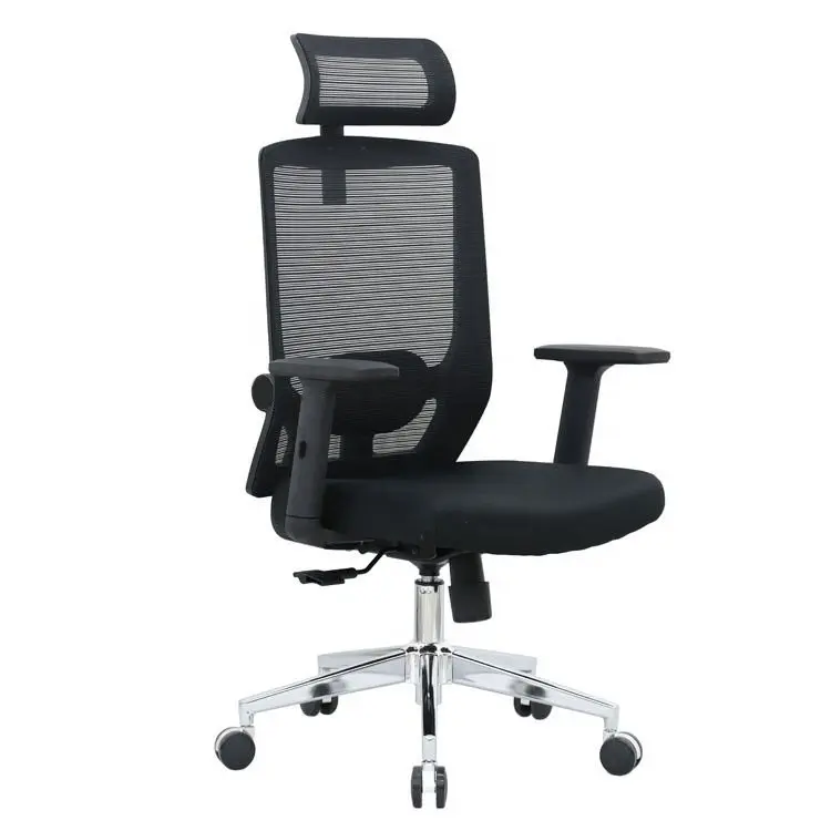 Kancelářská ergonomická židle Neoseat BRENDA — černá, nosnost 150 kg