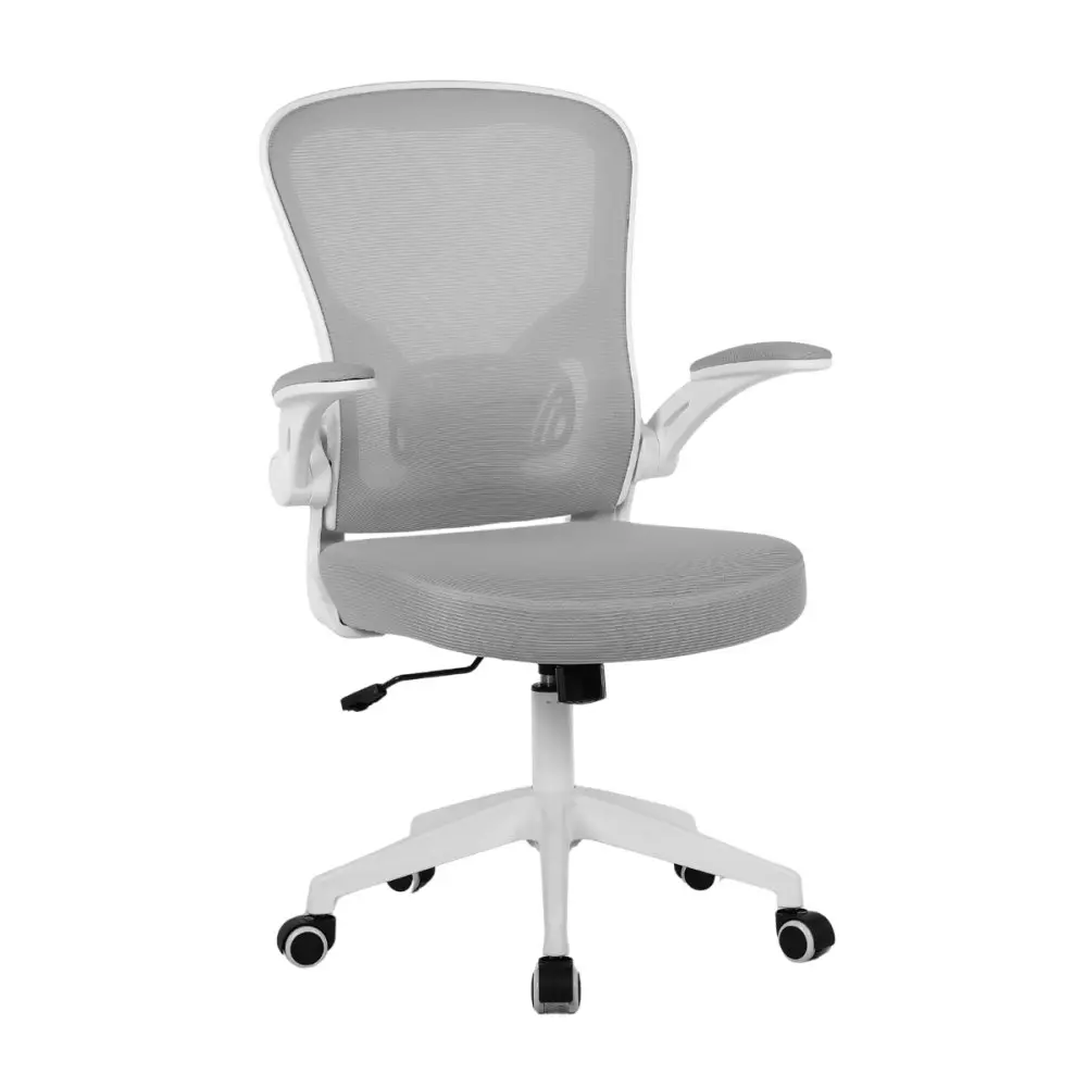 Dětská otočná židle Neoseat LEXI — látka, šedá