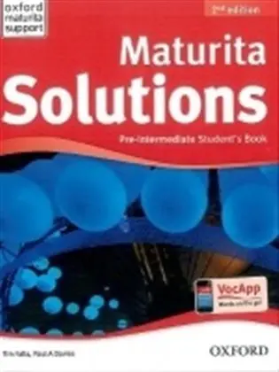 Maturita Solutions Pre-Intermediate Student´s Book 2nd Edition