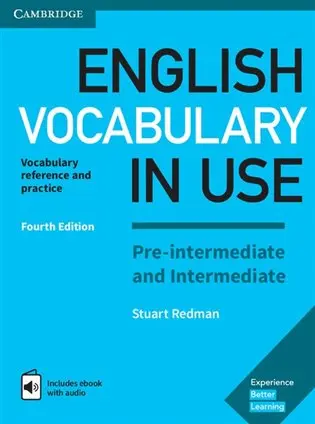 English Vocabulary in Use Pre-intermediate a intermediate with answers + eBook, 4th edition