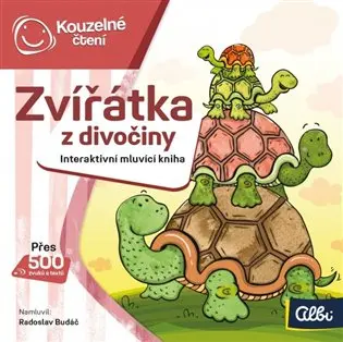 Kouzelné čtení - Minikniha pro nejmenší - Zvířátka z divočiny