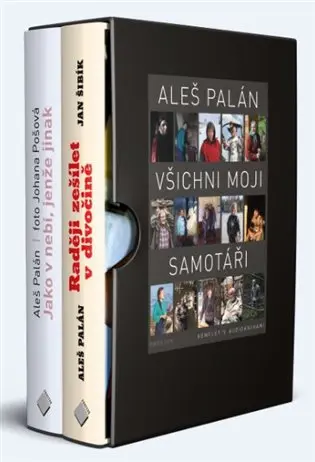 Aleš Palán + Všichni moji samotáři - dárkový box (komplet) s audioknihami - Aleš Palán, Jan Šibík, Johana Pošová
