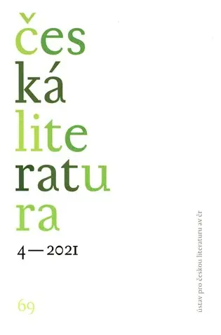 Česká literatura 4/2021 - kniha z kategorie Literárna veda