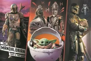 The Mandalorian: Tajemný Baby Yoda - puzzle z kategorie Ostatné