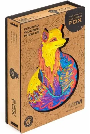 Liška M - puzzle z kategorie Zvieratá