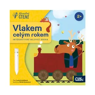 Albi Kouzelné čtení Minikniha Vlakem celým rokem