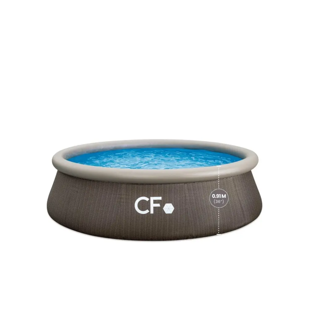 CF nadzemní bazén CF QUICK ratan 366 x 91 cm
