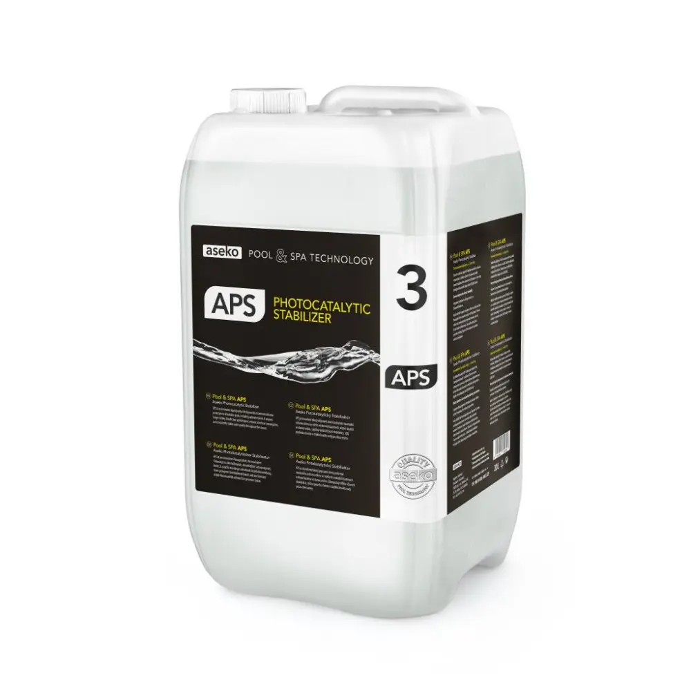 Aseko fotokatalytický stabilizátor chloru APS 20 l