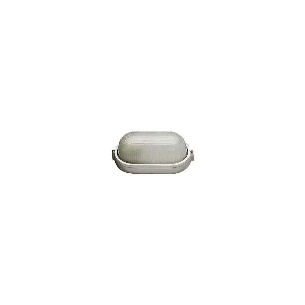 Saunová oválná lampa, bílá, IP54, E27, max. 40W