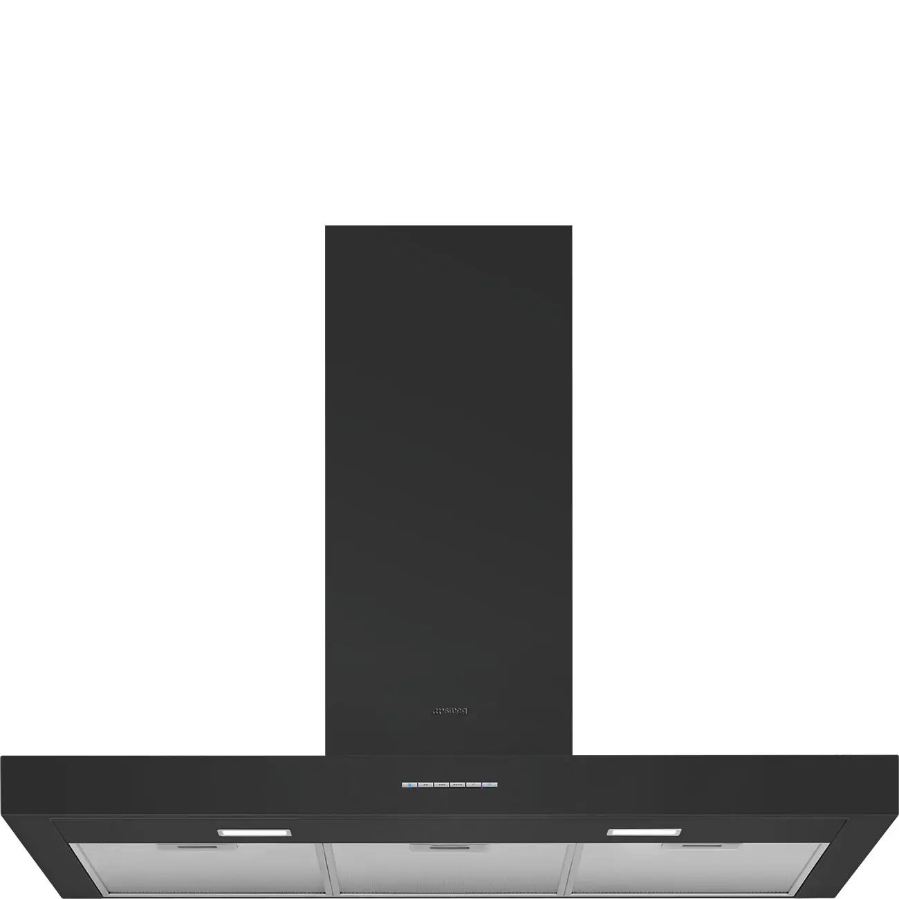 Smeg Nástěnný odsavač par, 90 cm ve tvaru T, KBT900, antracit KBT900AE