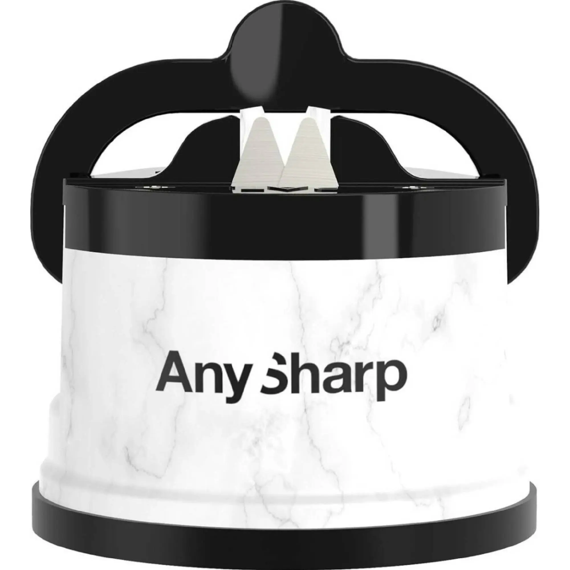 AnySharp Brousek na nože Elite s plastovým tělem, bílý mramor ASKSWMARBLE