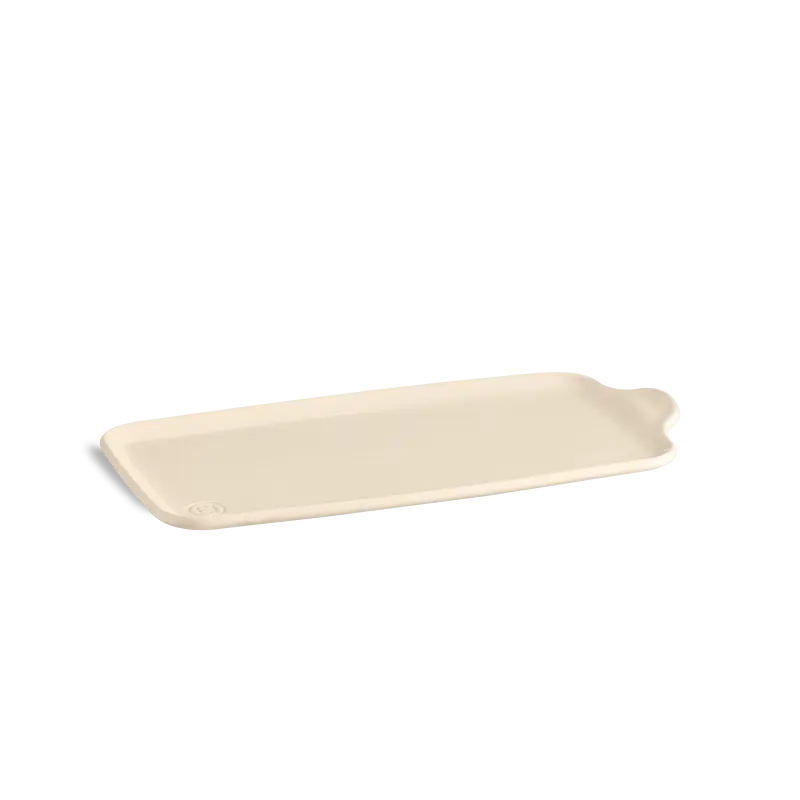 Emile Henry Keramický servírovací tác Aperitivo, 31 x 16 cm, slonová kost 025004