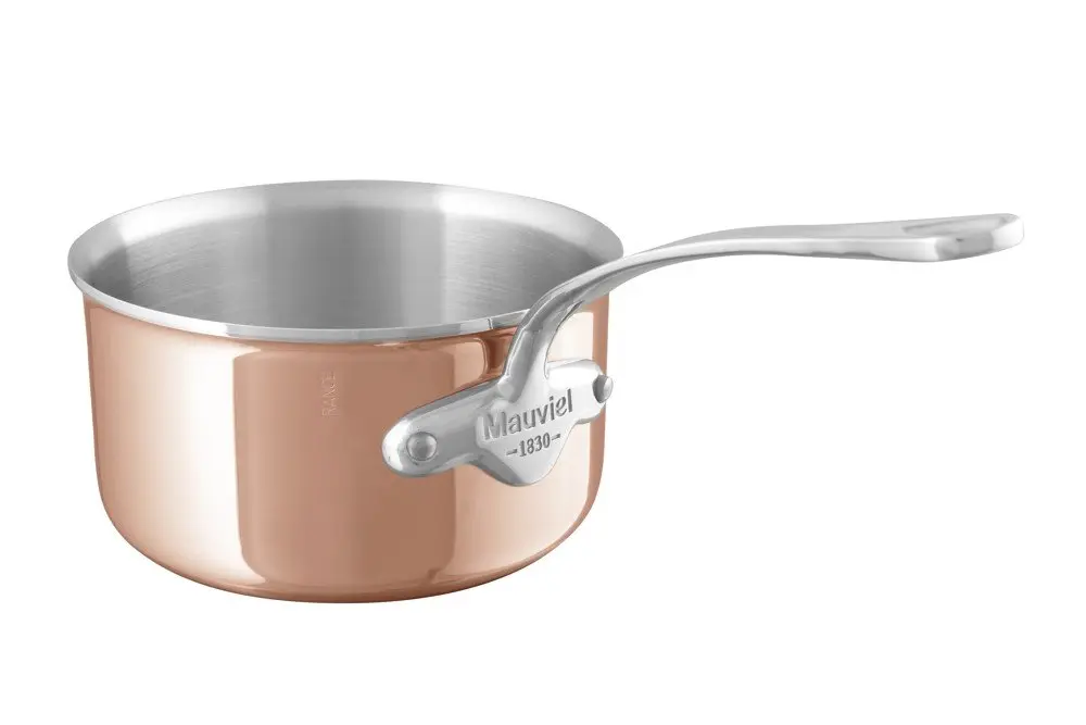 Mauviel Měděný rendlík na indukci M´6S, Ø 14 cm / 1,1 l 51014