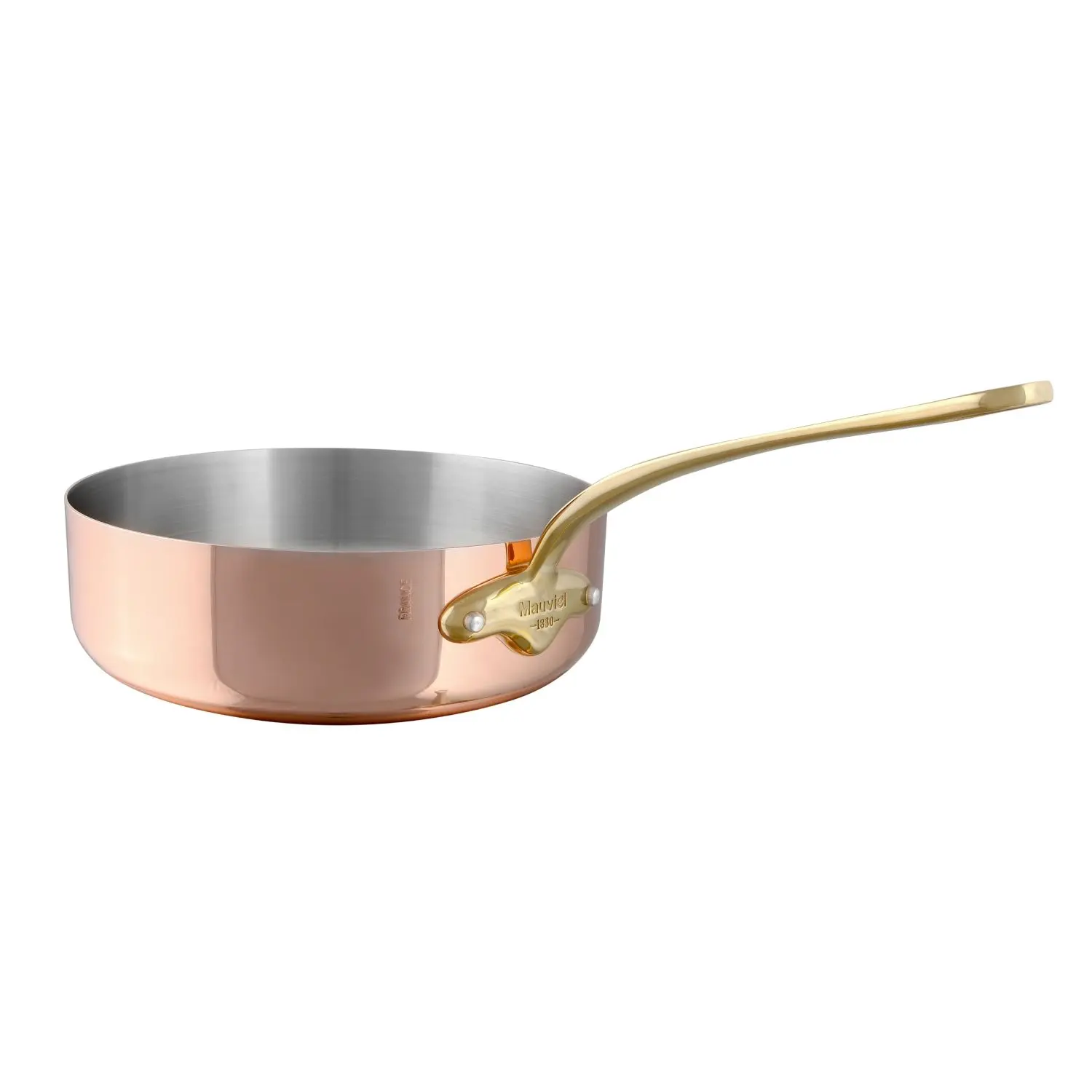 Mauviel Měděná pánev na soté s bronzovou rukojetí, M'Héritage 150 B, 16 cm / 1,0 l 672316