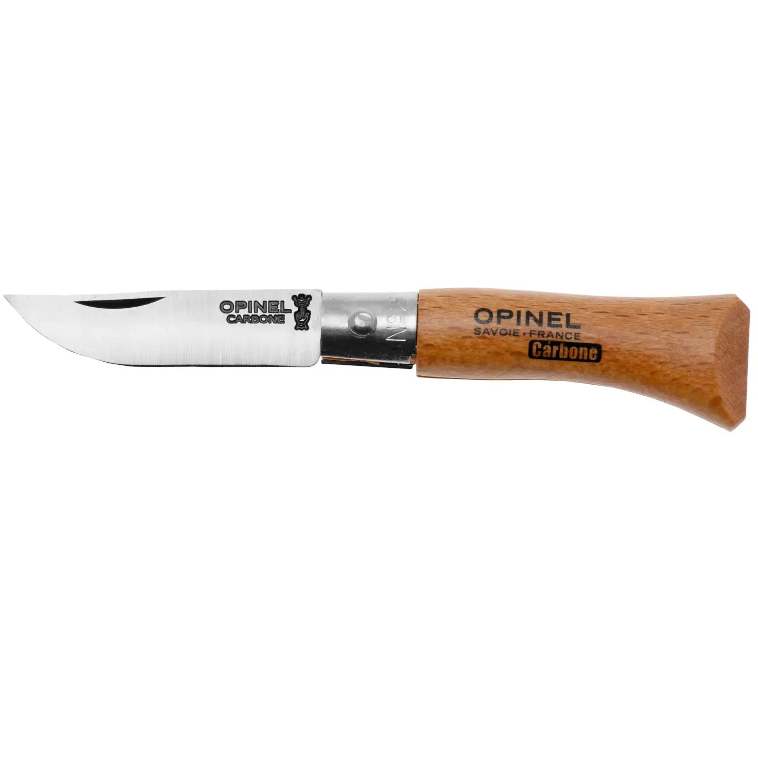 Opinel Zavírací nůž Carbon, VRI N°2 blistr, 3,5 cm 111020