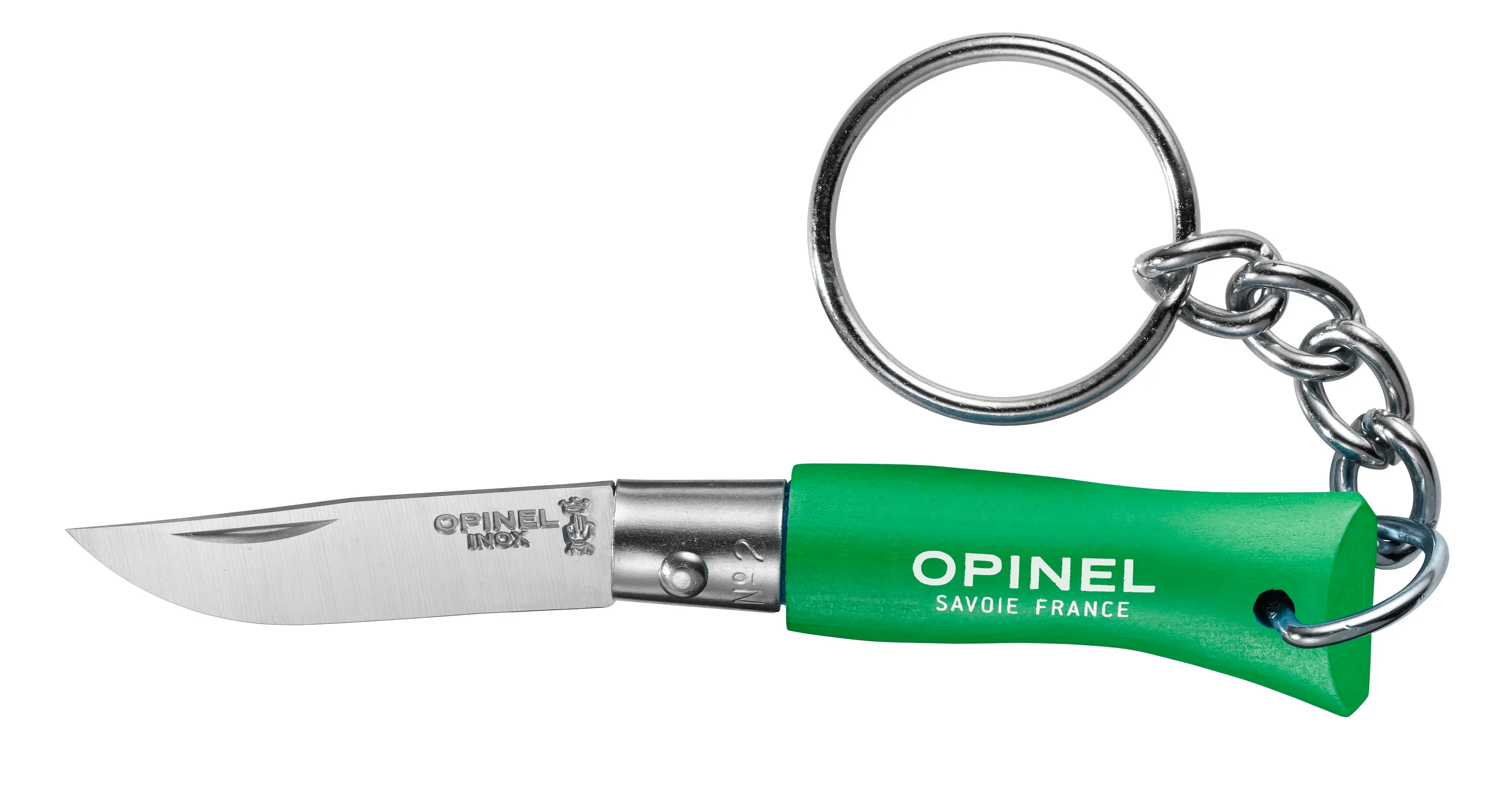 Opinel Klíčenka N°02, zelená 2273