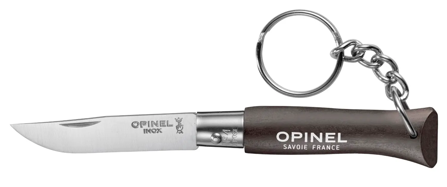 Opinel Klíčenka N°04, tmavá hnědá 002268