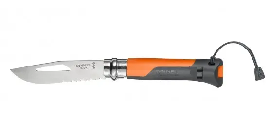 Opinel VRI N°08 Outdoor Inox, oranžová 001577