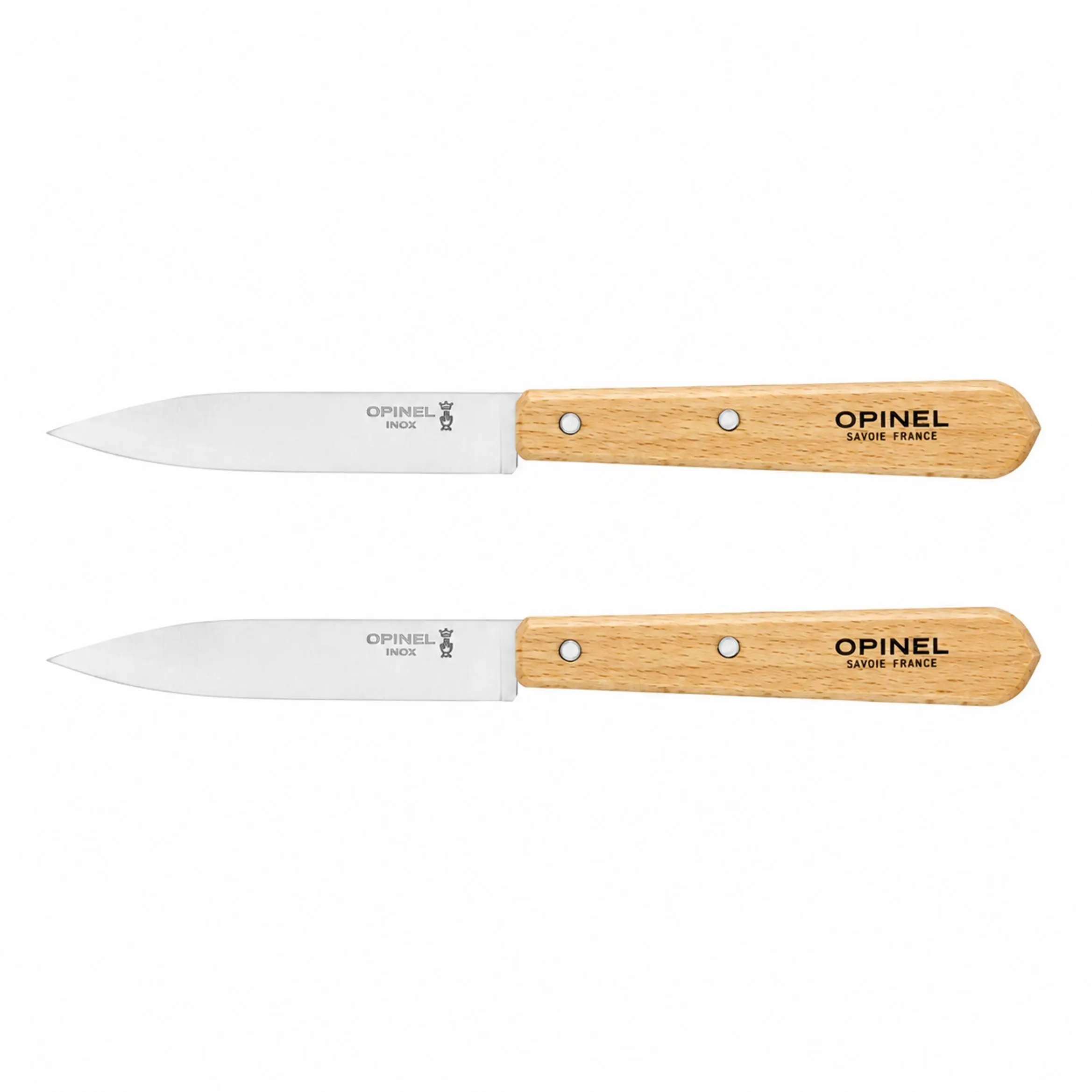 Opinel Sada univerzálních kuchyňských nožů N°112, 10 cm, 2 ks 001223