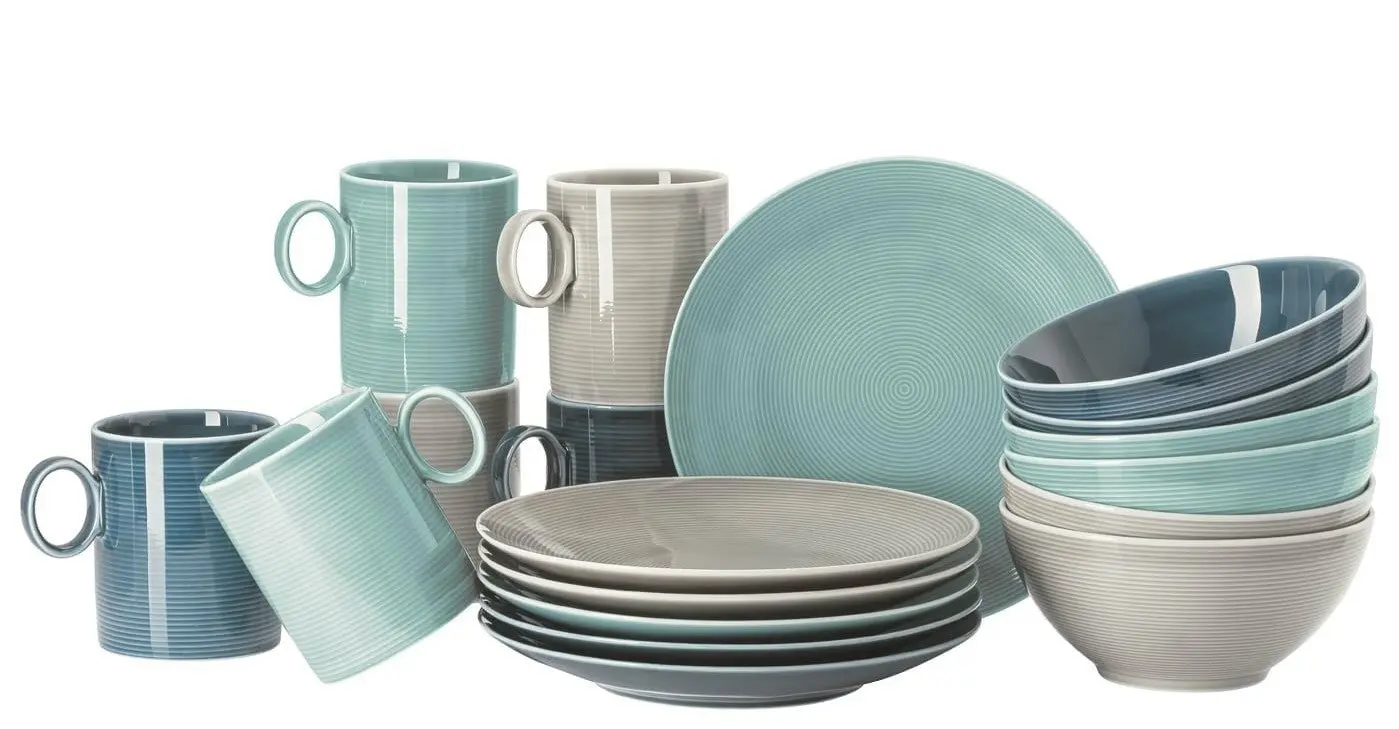 Rosenthal Thomas sada barevných talířů s hrnky a miskami Loft Colour, 18 ks 11900-401923-28421