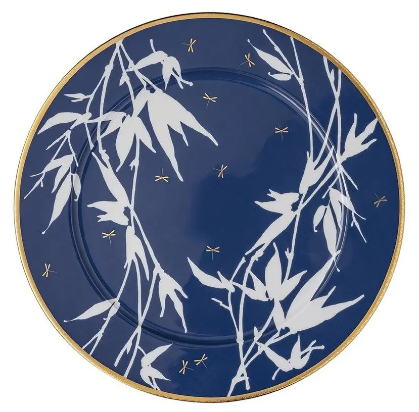 Rosenthal Servírovací talíř Heritage Turandot, modrý, Ø 33 cm 10460-404312-10263