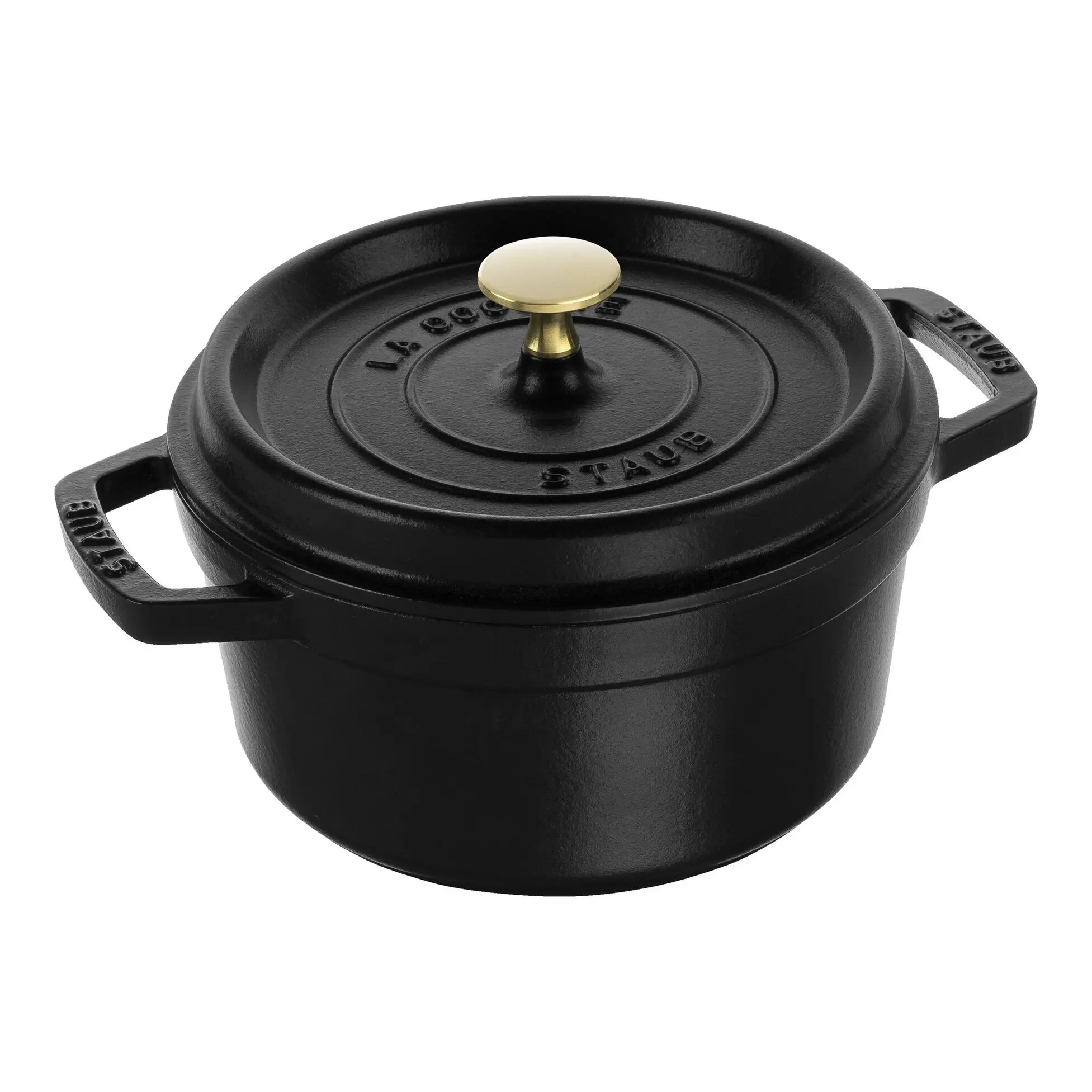 Staub Litinový hrnec s poklicí Cocotte, Ø 18 cm / 1,7 l, černý 1004065