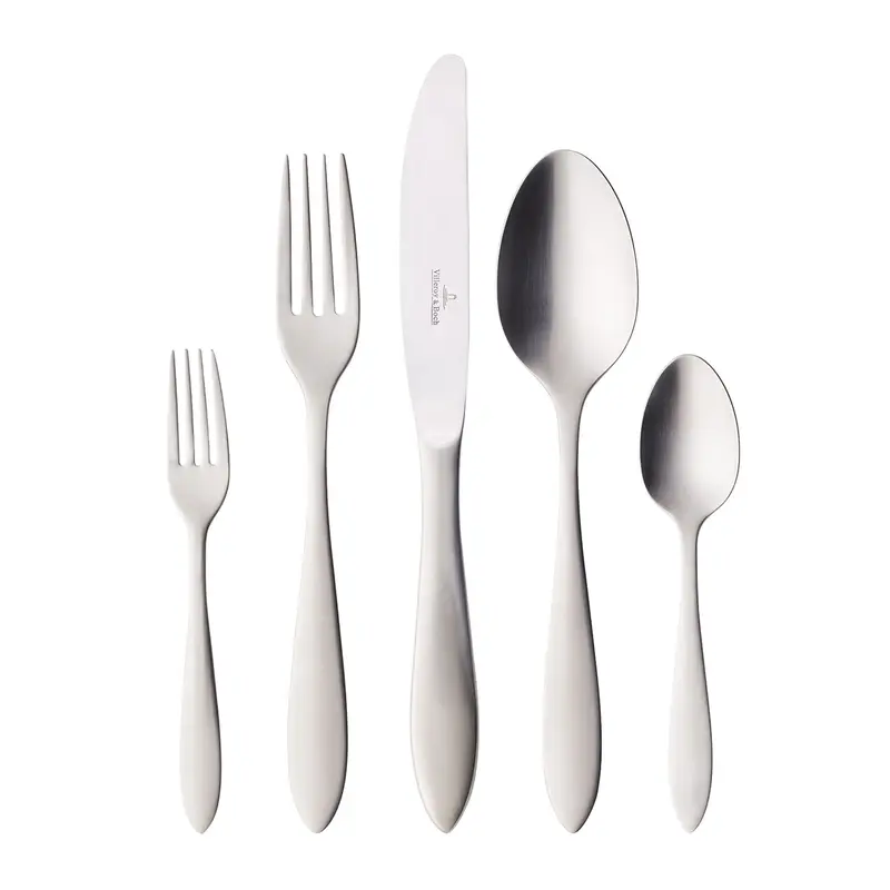 Villeroy & Boch Arthur brushed sada příborů, matné, 30 ks 12-6394-9057