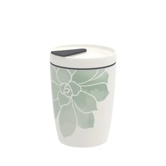 Villeroy & Boch Coffee To Go hrnek na cesty, 0,29 l, sukulent 10-4868-9355