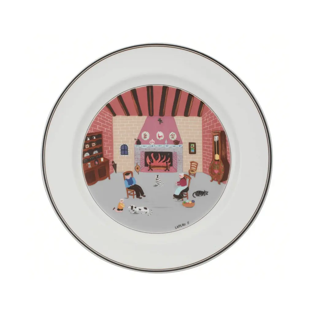 Villeroy & Boch Jídelní talíř Design Naif, Ø 27 cm, Krb 10-2337-2626