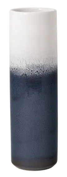 Villeroy & Boch Lave Home bleu kameninová váza Cylinder, 25 cm 10-4286-9235