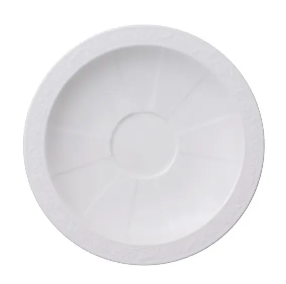 Villeroy & Boch White Pearl kávový / čajový podšálek, 16 cm 10-4389-1310