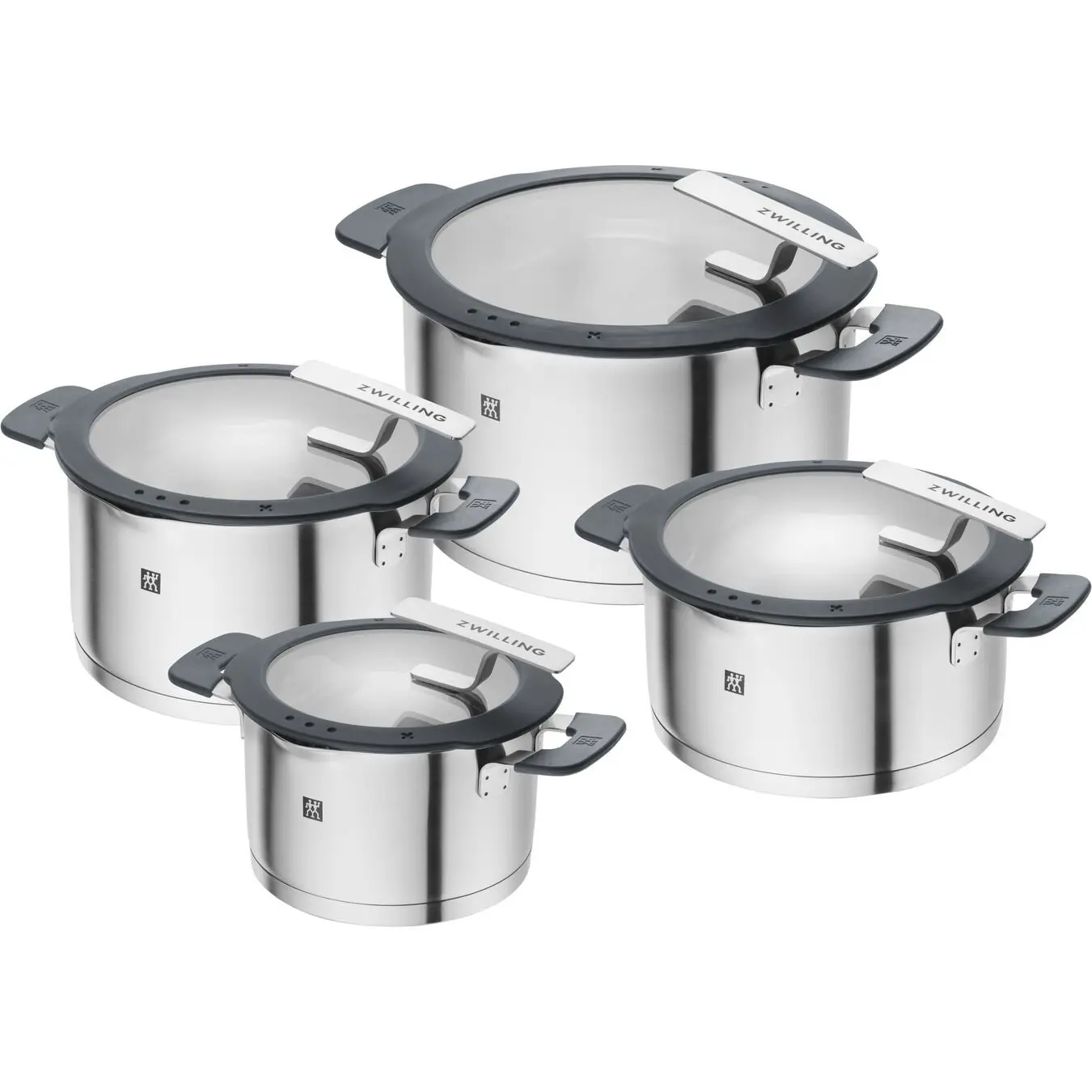 Zwilling Simplify sada nádobí se slévacími poklicemi, 4 ks 1009149