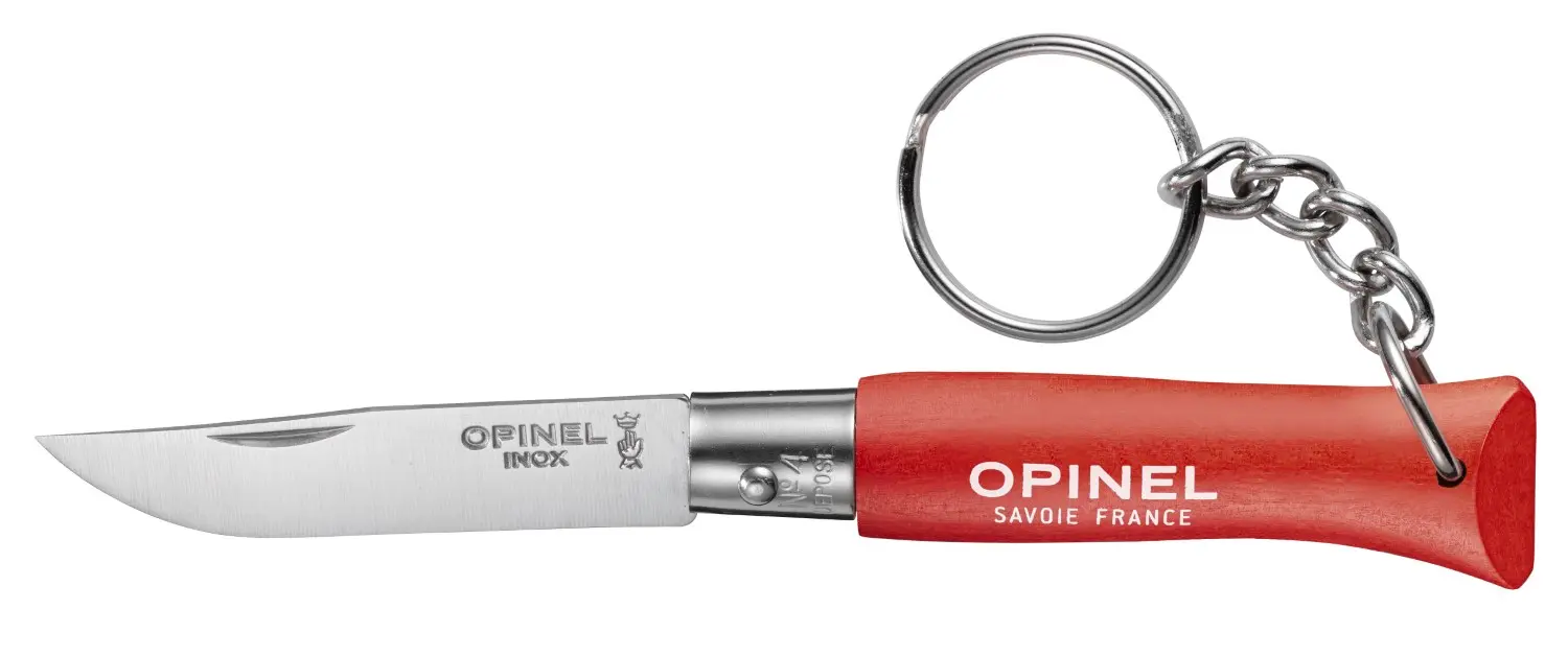 Opinel Klíčenka N°04, červená 002055