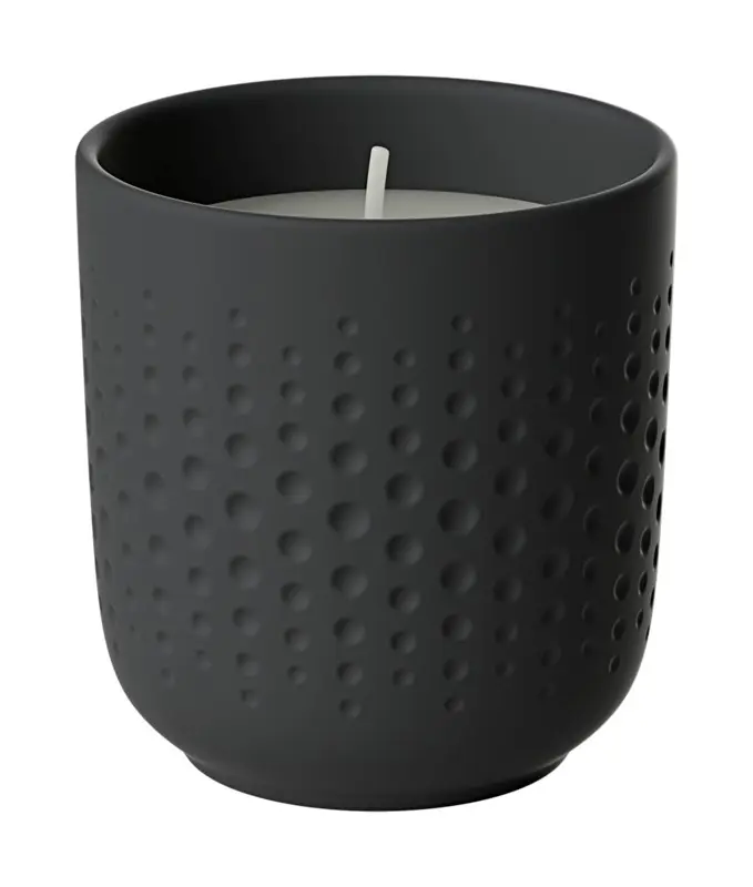 Villeroy & Boch Vonná svíčka Perle, Manufacture Collier noir, s vůní Adventure, 180 ml 10-1682-7890