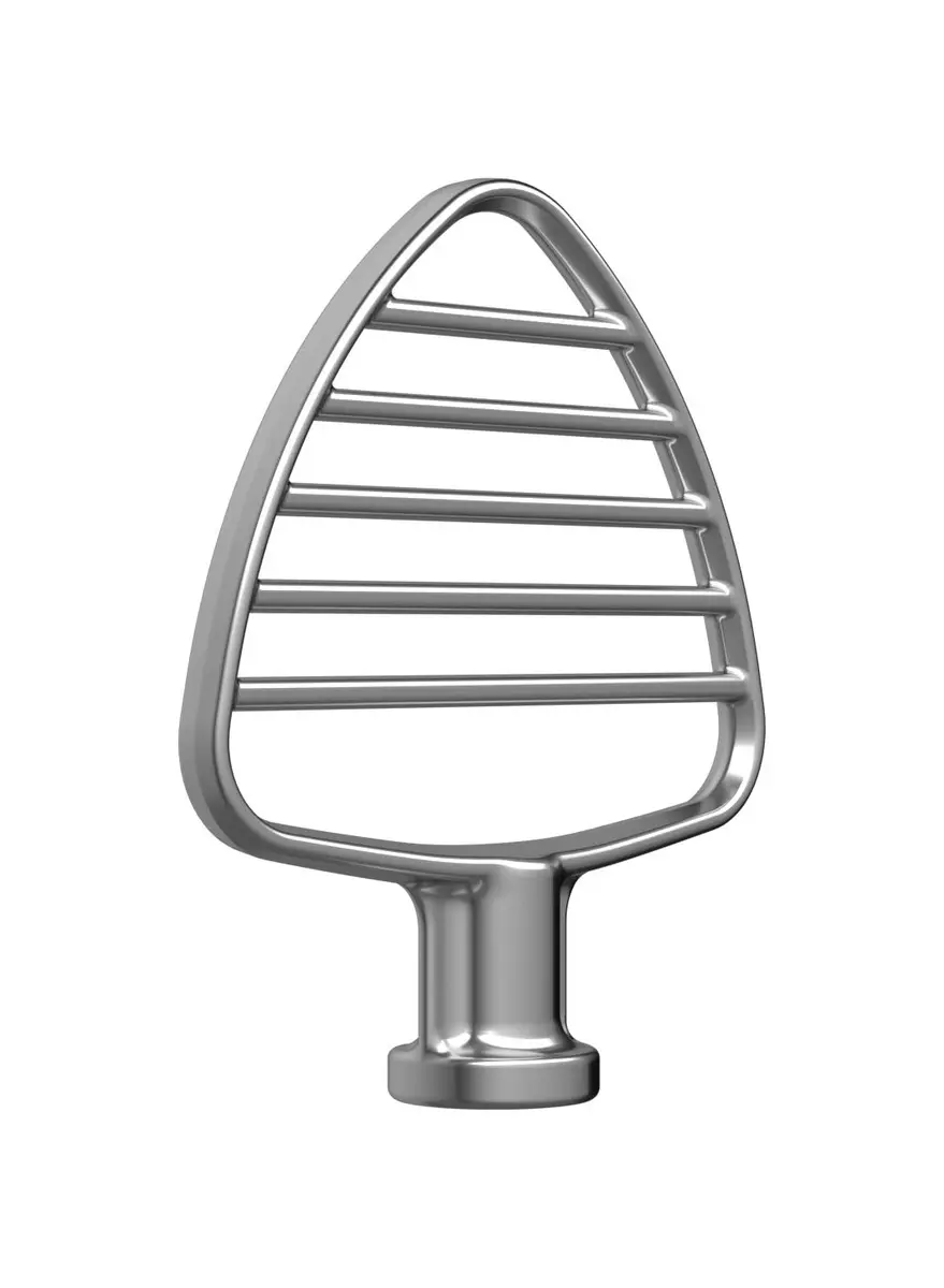 KitchenAid Plochý šlehač na těsto pro 4,3 a 4,83 mísu, nerez 5KSMPB5SS