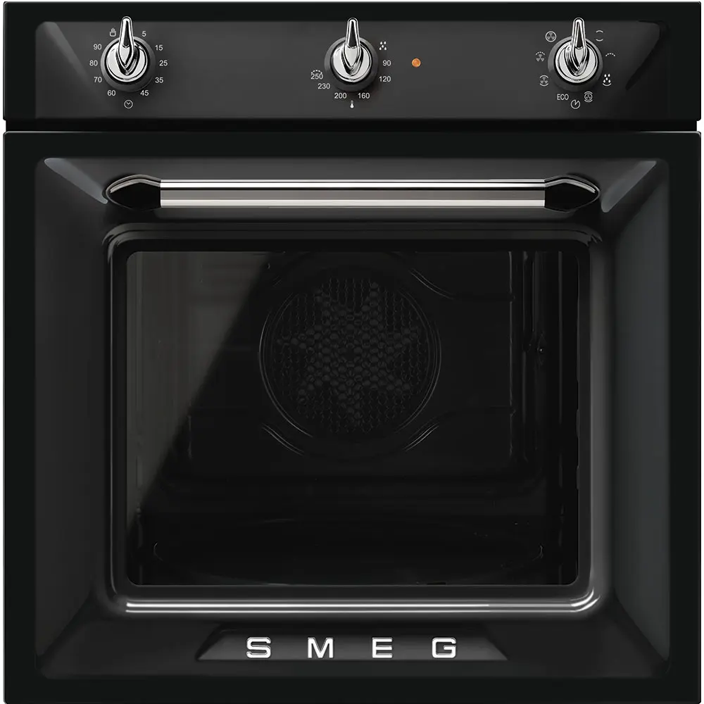 Smeg Vestavná horkovzdušná trouba Victoria SF6905, parní čistění,