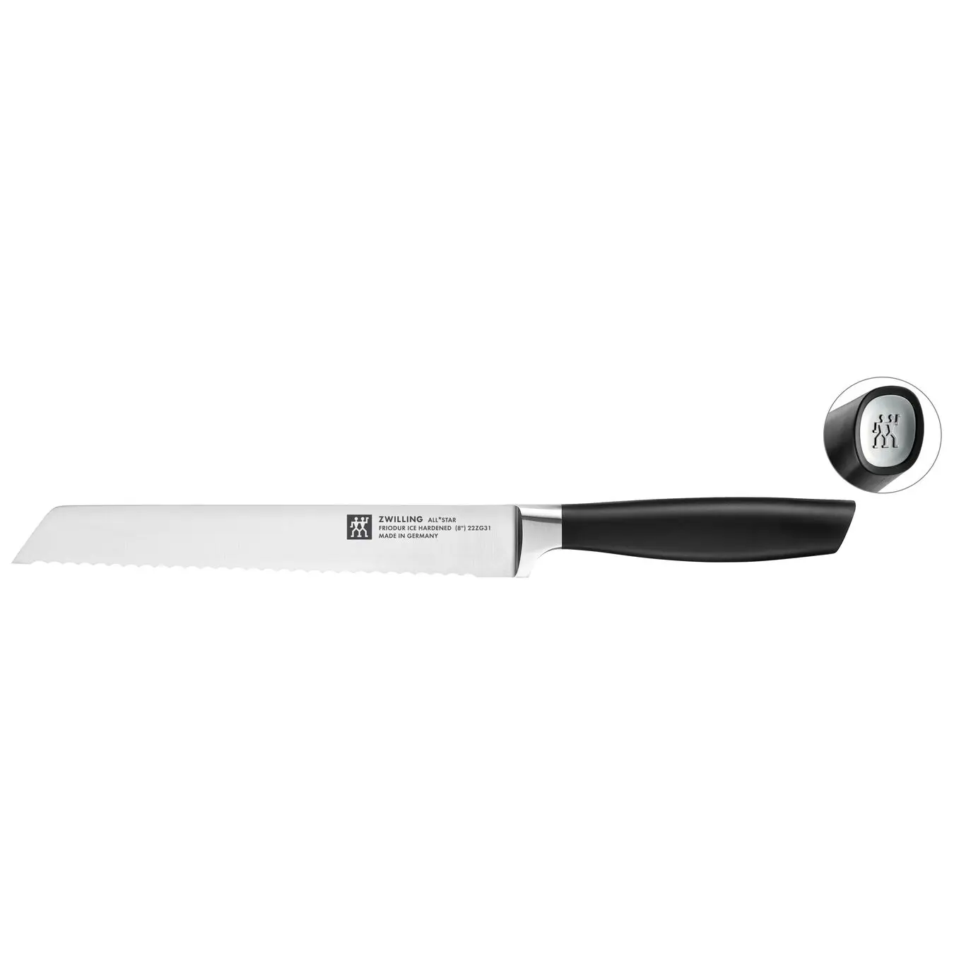 Zwilling Nůž na chléb All * Star, 20 cm, stříbrné logo 1020800