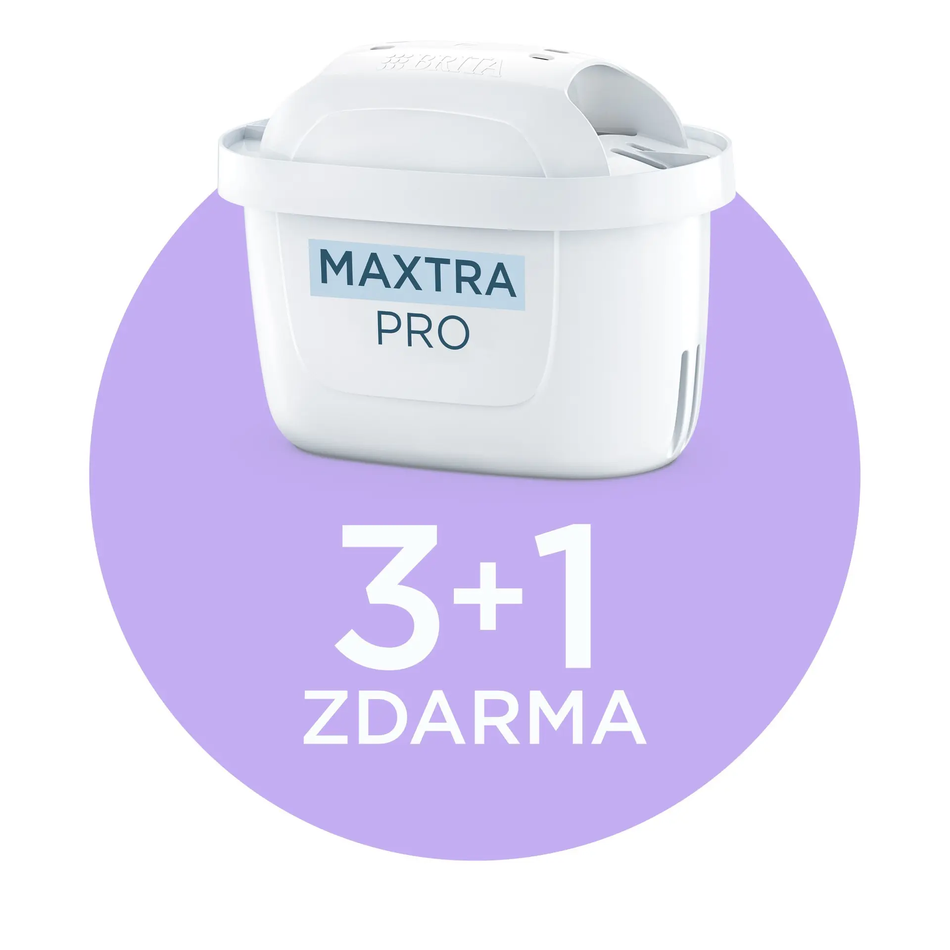 Brita Vodní filtr Maxtra Pro Pure Performance, 3+1 ks 1051759