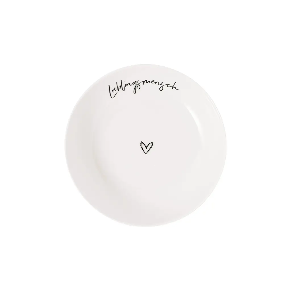 Villeroy & Boch Hluboký talíř/miska Statement "Lieblingsmensch", Ø 18,7 cm 10-1621-6501