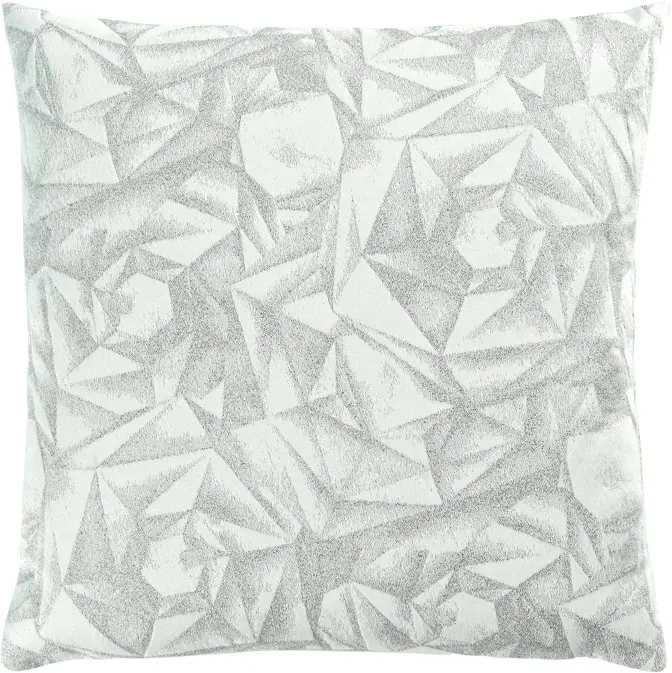 Sander Žakárový povlak na polštář Diamanti, 50 x 50 cm, platin/silver 885088-21
