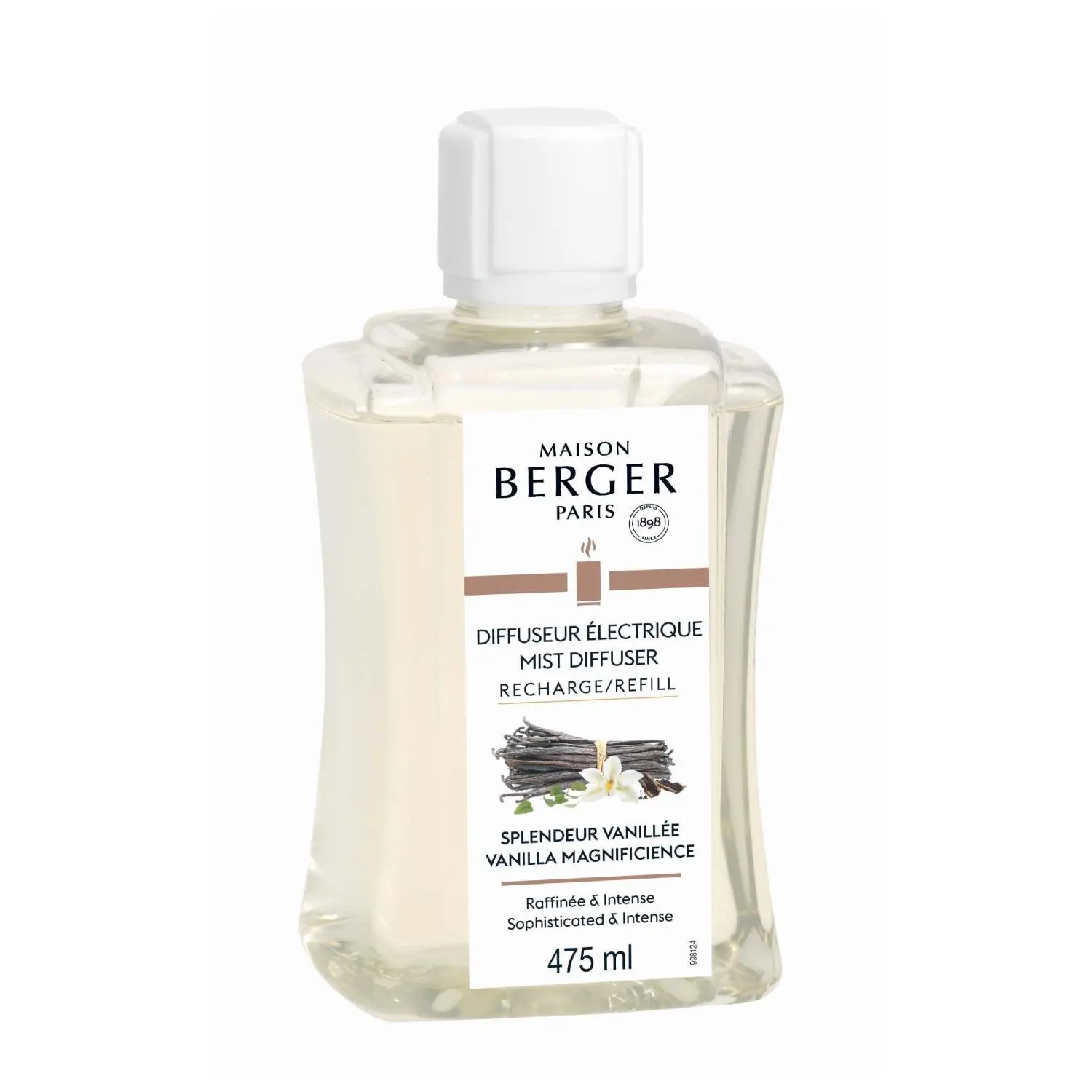 Maison Berger Paris Náplň do elektrického difuzéru Vanilla Magnificence (Electric Diffuser Refill) 475 ml