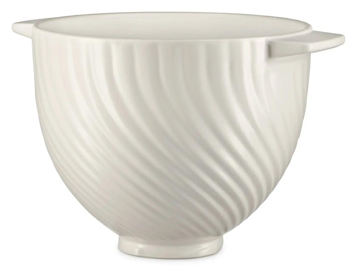 KitchenAid Keramická mísa 4,83l, Sněhová pusinka, krémová 5KSM2CB5MR