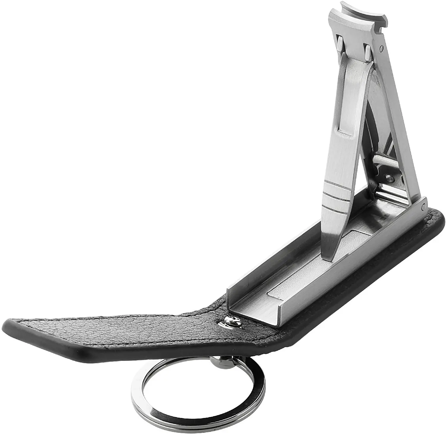 Zwilling Beauty Klíčenka se štípátkem na nehty Classic v koženém pouzdře, černá 42445-000-4